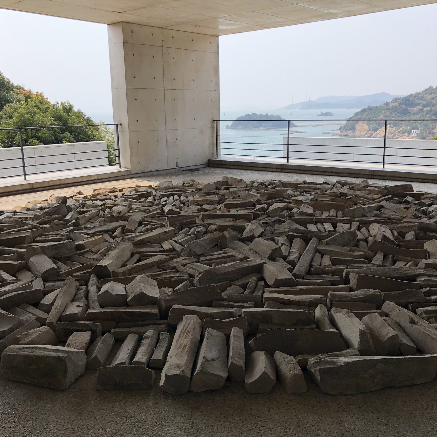 Naoshima art installation