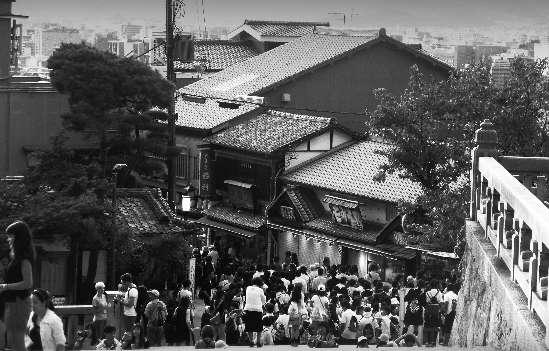 Overtourism in Kyoto Japan