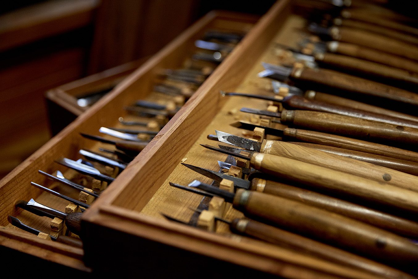 Woodcarving chisels