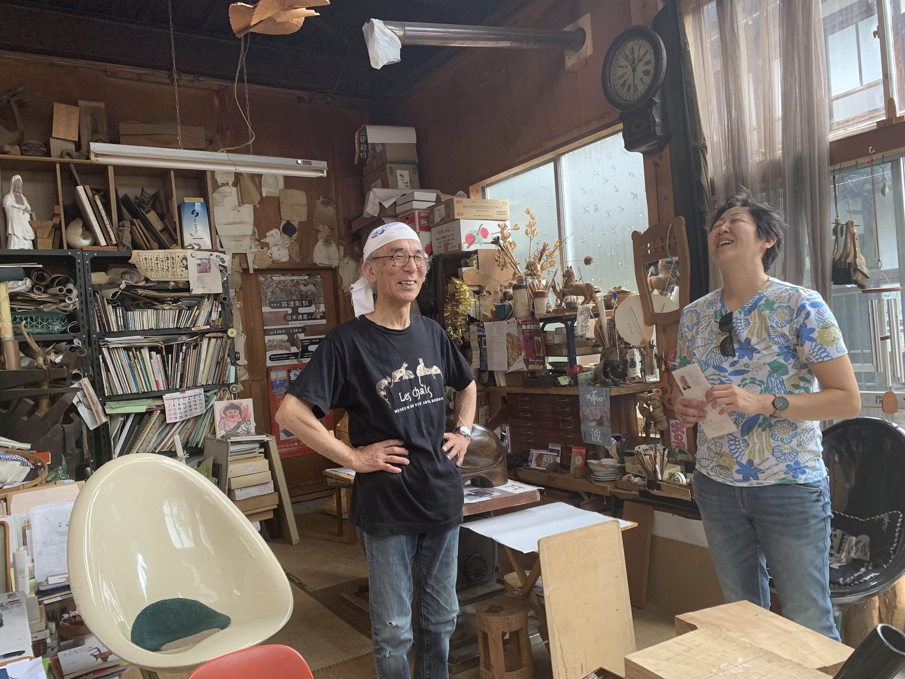 Slow traveler in rural Japan